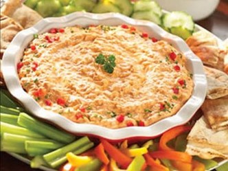 Buffalo Chicken Dip al Forno: L