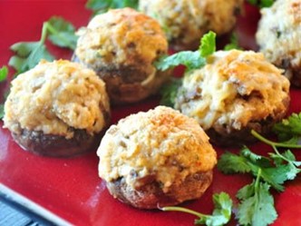 Funghi Ripieni al Granchio e Formaggio: Un Antipasto da Chef Recipe