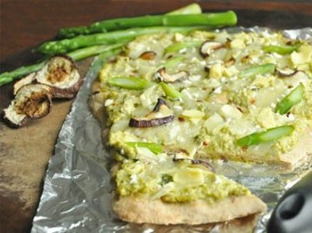 Pizza Verde Estiva - Ricetta Sana con Verdure Fresche