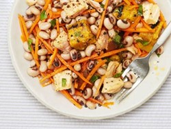 Insalata di Tonno con Patate Dolci e Basilico